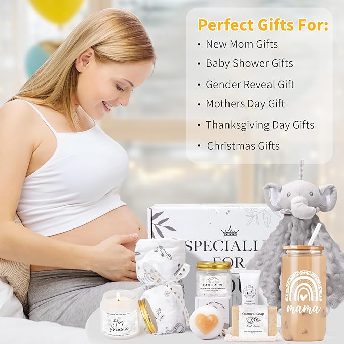 New Mom Gifts for Women After Birth, Baby Shower Gifts for Mom to Be, Pregnancy Gifts for Expecting Mom, First Time Mothers Day Gift for New Mom, Pregnancy Gifts for Women and Baby