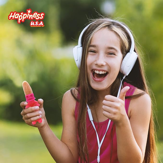 Happiness USA Mr. Squeezy Pop Sour Candy Variety Pack of 12 | All-Natural Kosher Squeeze Candy Blue Raspberry, Apple & Strawberry Flavors w/No Artificial Color | Dye Free Suckers & Lollipops for Kids