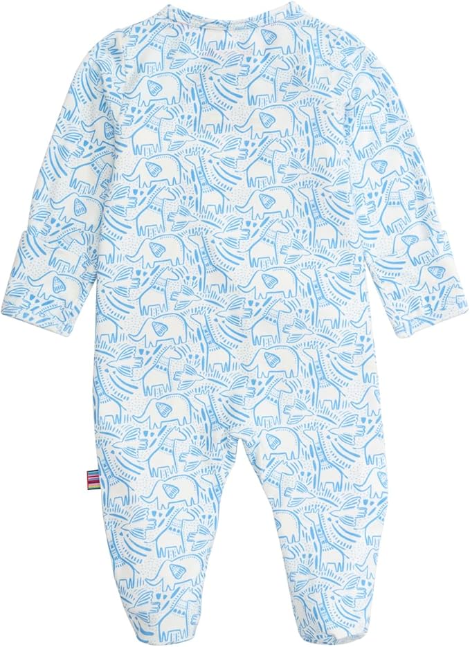 Magnetic Me Boys Modal Magnetic Baby Footie Pajamas | Silky Soft Modal Fabric | Baby Sleepers Available in Sizes PRE - 24M