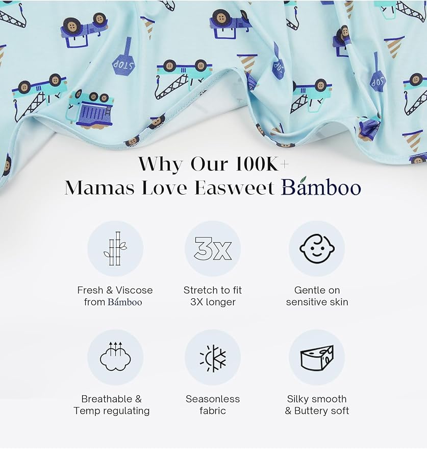 Footless Pajamas Baby Boy Girls, Viscose from Bamboo Baby Pajamas, Two Way Zipper Sleepers, Newborn Pjs