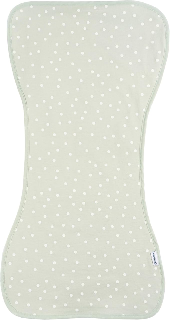 Gerber Baby Unisex Burp Cloths 60-Pack, Pink, Size 10.5" x 21"