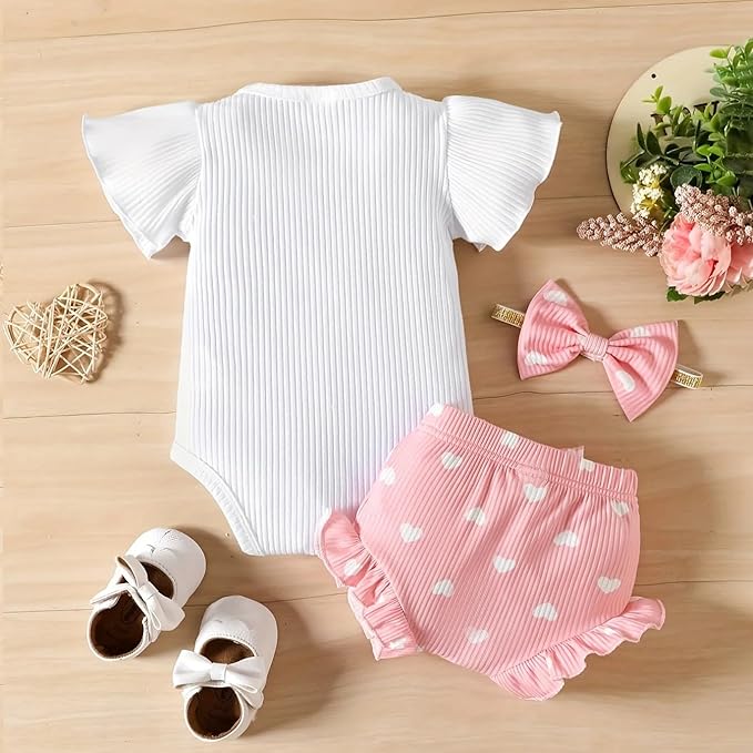 Baby Girl Clothes Infant Newborn Girl Summer Short Set Clothes