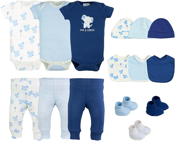 Baby Girl Clothes - Layette Gift Set for Baby Boys, Fits 0 to 3 Months Baby,Newborn Clothes & Accessories Set