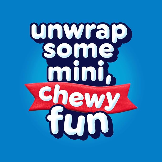 Airheads Mini Bars, Halloween Trick or Treat Candy, Assorted Flavors Variety Pack, Individually Wrapped Bulk Candy for Adults & Kids, Non-Melting, Party, 5 Pound Bag