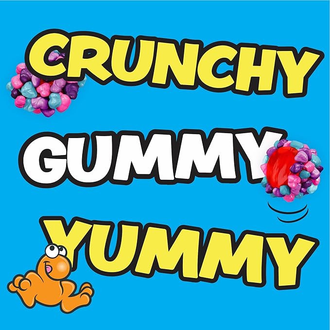 Nerds Gummy Clusters Candy, Very Berry, Resealable 8 Ounce Bag (Pack of 2)