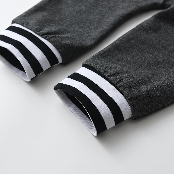 KuKitty Newborn Infant Baby Boy Clothes Long Sleeve Romper + Pants + Hat 3PCS Outfits Set