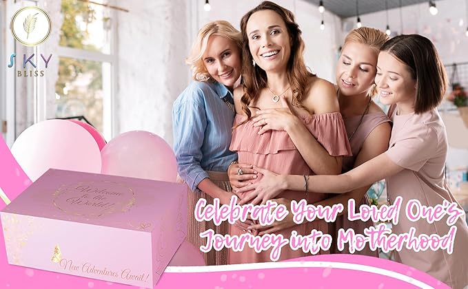 Newborn Gift Set, Baby Clothes, Baby Rattle, Baby Blanket, Swaddle, Pacifier, Gifts for New Baby Girl, Newborn Essentials, Baby Gift Set, Baby Gift Basket