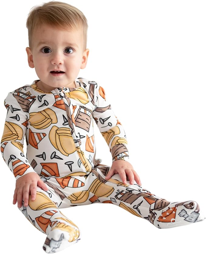 Posh Peanut Convertible Baby Sleepers - Girls Footless Baby Pajamas with 2 Way Zipper for Easy Diaper Changes