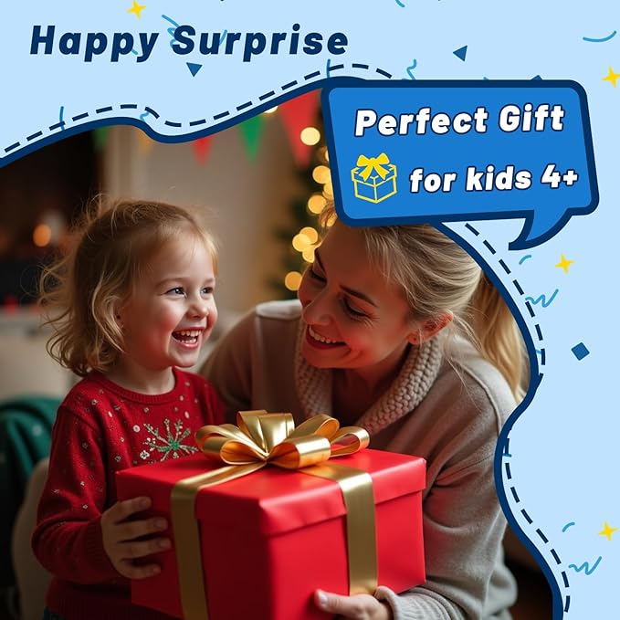 Magnetic Building Blocks, Large Magnetic Blocks in Multiple Shapes, Creative Building Toys for Preschool Learning, Montessori & Sensory Magnet Toys for Kids Ages 4-8 (36 PCS)