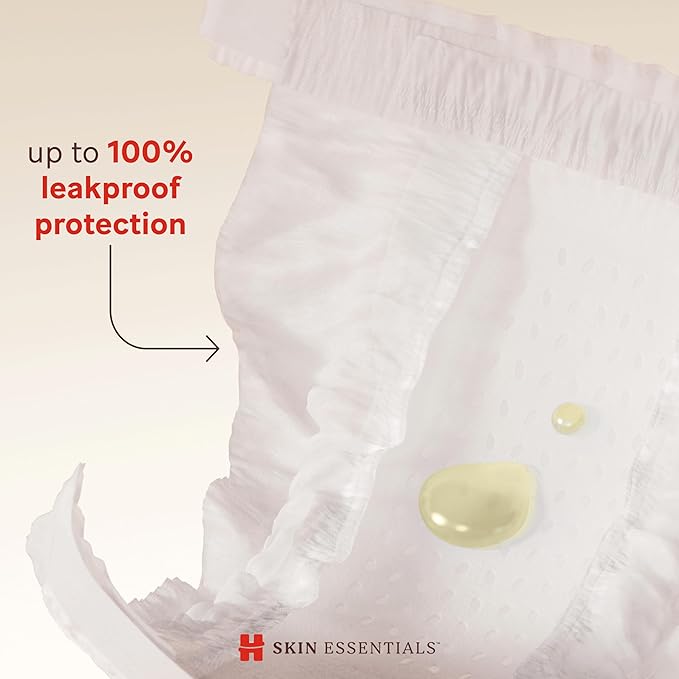 Huggies Size Newborn Diapers, Skin Essentials Baby Diapers, Size Newborn (6-9 lbs), 76 Count, Packaging May Vary