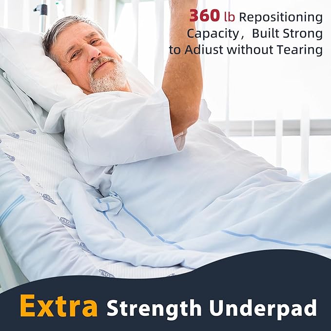 Tear Resistant Disposable Bed Pads Adults Chucks Incontinence Underpads 30"x 36"(60 Count),Large Thicken Premium Waterproof Pee Pads for Elderly,10X Super Absorbency Heavy Duty Puppy Training Pads