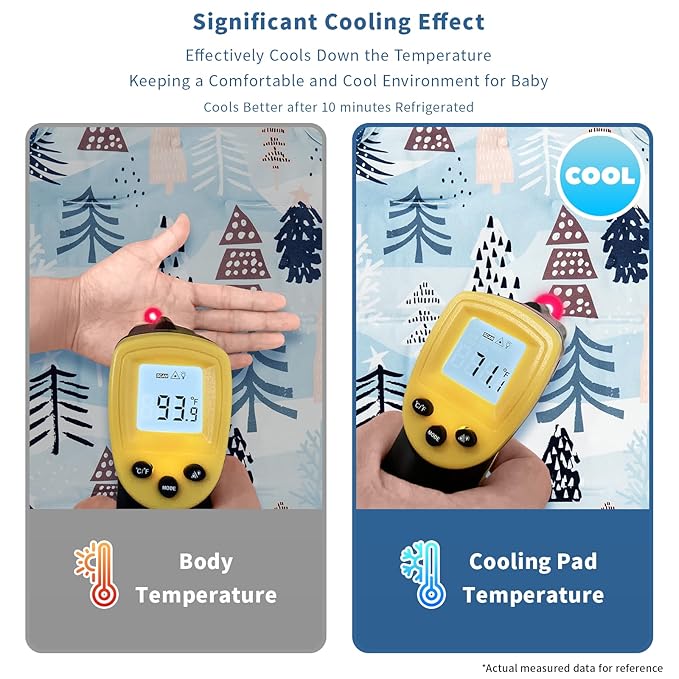 Gel Car Seat Cooler Pad for Children,Summer Breathable Ice Stroller Cooler Mat,Multifunctional Baby Cooling Pad Suitable for Stroller, Baby Dining Chair, Child Safety Seat