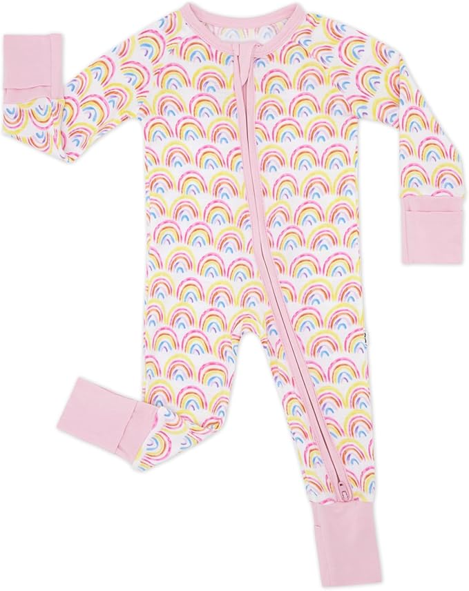 Little Sleepies Pajamas for Baby Boys & Girls, Viscose from Bamboo Baby Pajamas, Preemie & Newborn Sleepers, 2-Way Zipper PJs