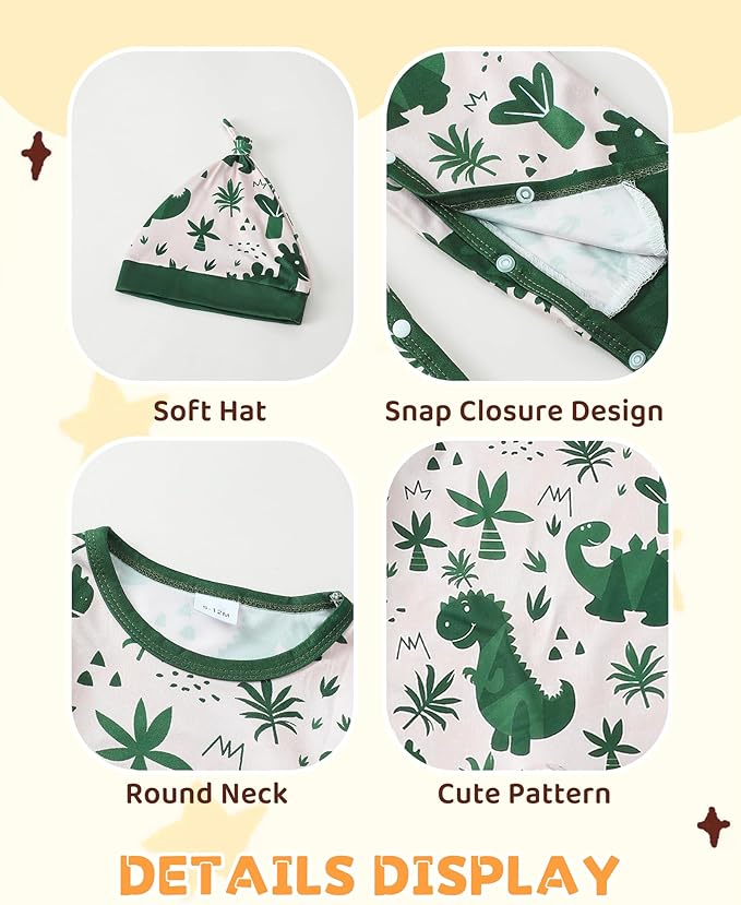 NZRVAWS Baby Boy Clothes Preemie Infant Boy Bear Outfits Jumpsuit Bodysuit Letter Print Romper