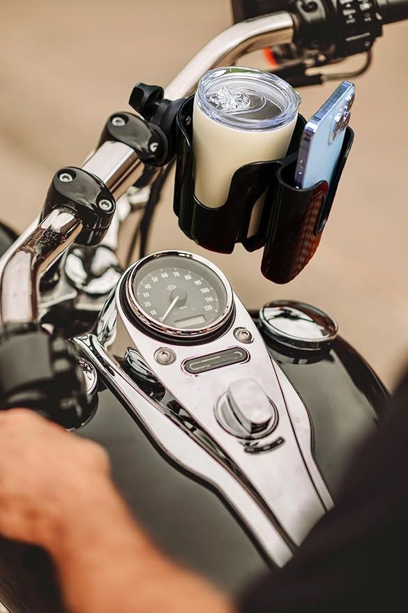 Universal Stroller & Walker Cup Holder Attachment - Fits Most Strollers, Wheelchairs, Bikes & Motorcycles