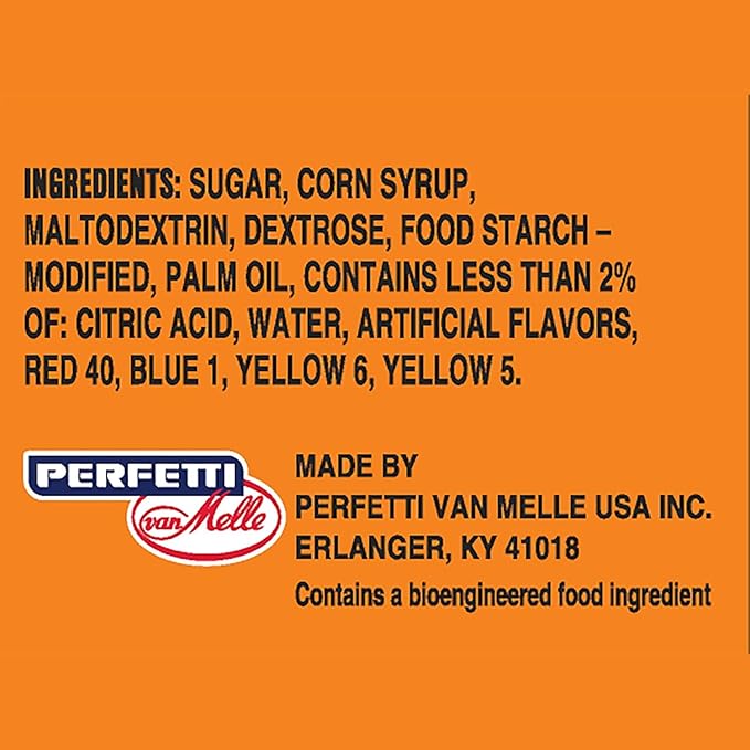 Airheads Sour Full-Sized Halloween Trick or Treat Taffy Candy Bars, Variety Mega Box, Assorted Flavors, Individually Wrapped Candy for Adults & Kids, Party Favors & Treat Bags, 90 Count