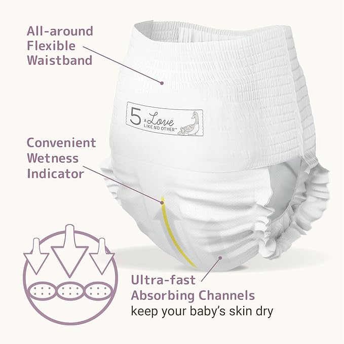 Bambo Nature Premium Training Pants (SIZES 4 TO 6 AVAILABLE), Size 5, 20 Count