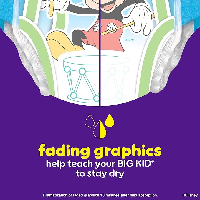 Pull-Ups Boys' Potty Training Pants, Size 2T-3T Training Underwear (16-34 lbs), 124 Count (4 Packs of 31), Packaging May Vary