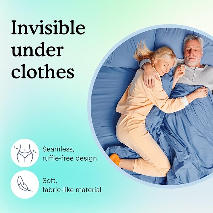 Because Overnight Incontinence Booster Pads for Men and Women, Adds 4 Cups Extra Absorbency to Adult Diapers, Super Soft, Adhesive Strip Backing, Unisex, 180 Count (9 Packs of 20) (Packaging May Vary)