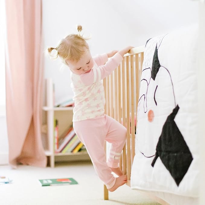 Babysoy Long Sleeve Unisex Lounge Set - Organic 2-Piece PJ Playwear Sets for Baby and Toddler