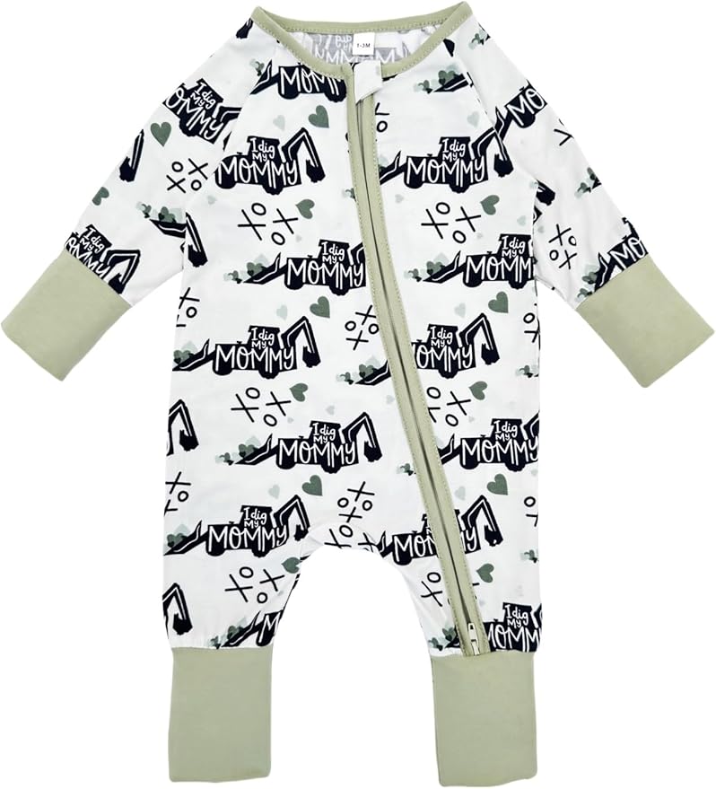 Bow Dream Bamboo Rayon Baby Pajamas Infant Sleepers Newborn Girl Boy Clothes Rompers Jumpsuit Outfit