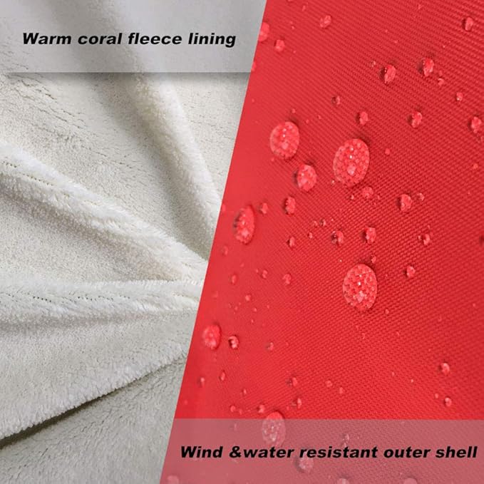 Winter Outdoor Tour Waterproof Baby Stroller Footmuff, Cozy Warm Toddler Sleeping Bag for Most Pushchair, Jogger, Strap Position Adjustable Stroller Blanket