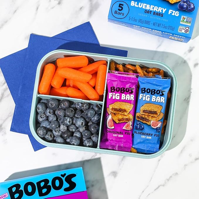 Bobo's Fig Bar (20, Variety Pack), Soft Baked, Non-GMO, Vegan, Snack Bar, Gluten Free