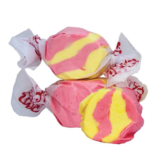 Taffy Town Saltwater Taffy- Strawberry Banana | Gourmet Taffy| Nougat-Style Candy| Soft & Delicious| Sumer Snack Treats| Party Good Candies| 2.5lbs