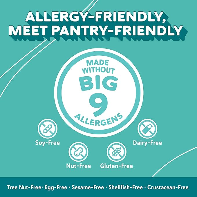 Ripple Plant Based Milk | 8g of Pea Protein | Shelf Stable | Vegan & Non GMO | Dairy, Soy, Nut, Gluten, & Lactose Free ((Pack of 6), Kids Original)