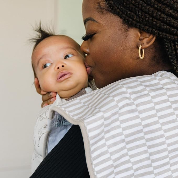 Baby Burp Cloth Large 21''x10'' Size Premium Absorbent Triple Layer 3-Pack Gift Set "Gage" by Copper Pearl