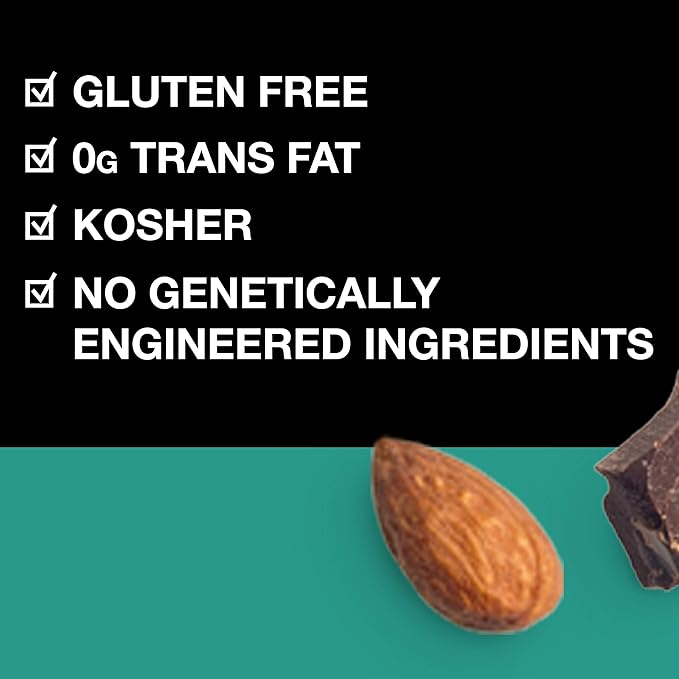 KIND Nut Bars, Dark Chocolate Mint, Healthy Snacks, Gluten Free, Low Sugar, 5g Protein, 12 Count