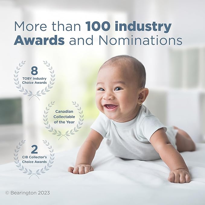 Bearington Baby Santa Snuggler, 15 Inch Plush Christmas Santa Claus Security Blanket Lovey for Babies, for Ages 0-3