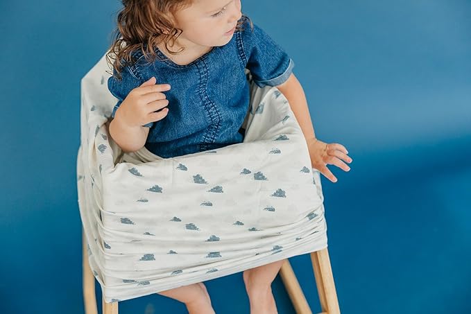 Copper Pearl Multi-Use Cover: Car Seat Covers, Nursing Cover, and Stroller Cover for Sun - Stretchy Fabric, All-Season Use, Stylish Designs, Easy Access for Moms - Dream