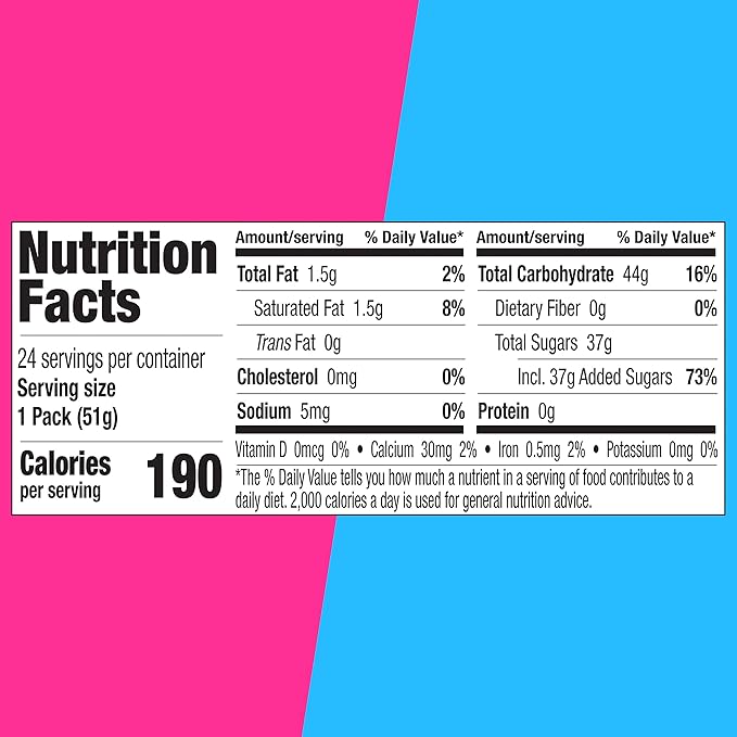 SweeTARTS Mini Chewy Candy, 1.8 Ounce Pouches (Pack of 48)