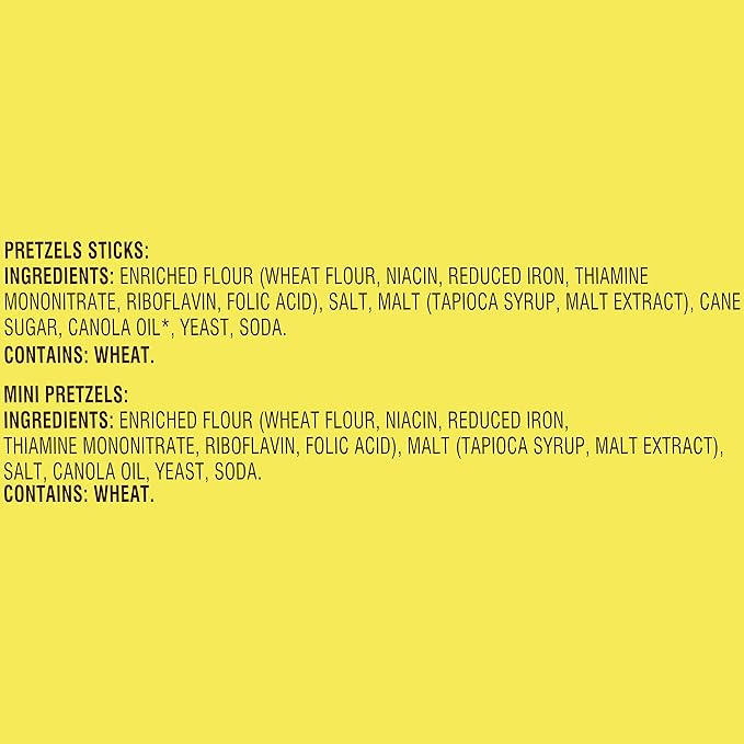 Snyder's of Hanover Pretzels, Minis and Sticks 100 Calorie Packs, 20 Ct Variety Pack (Pack of 2)