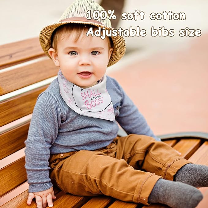 Baby Gift Set, Baby Girls Gift Set New Baby Gifts Basket - Babies Blanket Baby Lovey, Funny Baby Bibs Socks & Greeting Card - Newborn Baby Shower Gifts, Fox