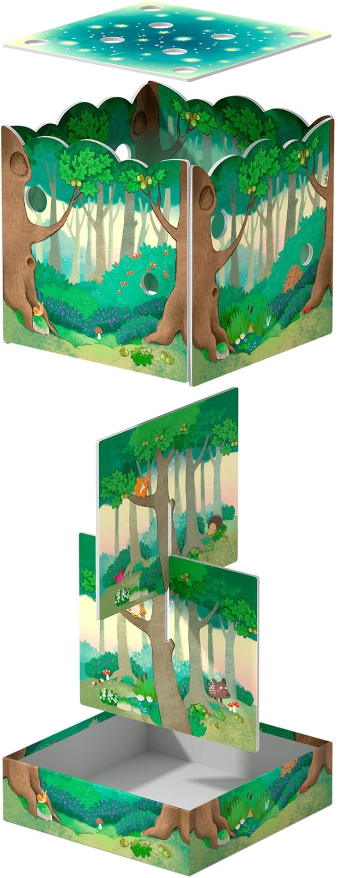 HABA My Very First Games: Forest Friends – 3D Matching & Memory Kids Games for Toddlers, Ages 2+, Toddler Learning Toys, Made in Germany