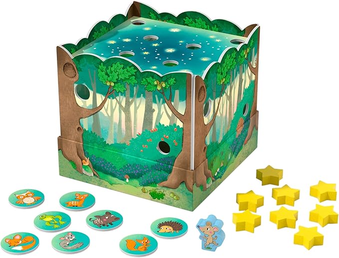 HABA My Very First Games: Forest Friends – 3D Matching & Memory Kids Games for Toddlers, Ages 2+, Toddler Learning Toys, Made in Germany