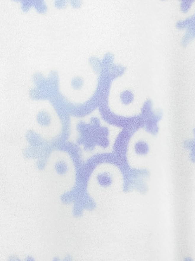 Simple Joys by Carter's girls Loose-Fit Flame Resistant Fleece Footed Pajamas