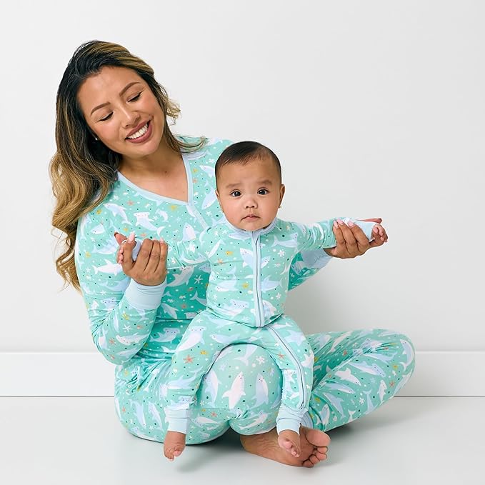 Little Sleepies Pajamas for Baby Boys & Girls, Viscose from Bamboo Baby Pajamas, Preemie & Newborn Sleepers, 2-Way Zipper PJs