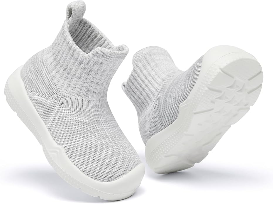 MORENDL Toddler Sock Shoes Baby Walking Shoes Infant Slippers Boys & Girls Non-Slip Sneakers