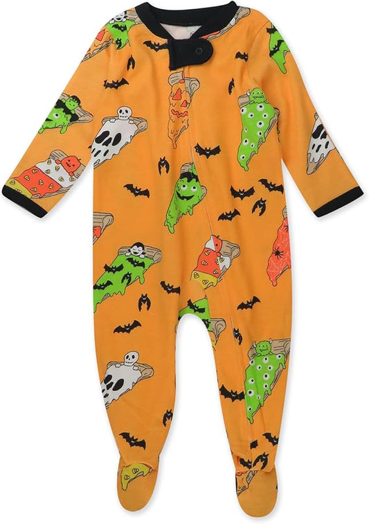 HonestBaby Baby Celebration Sleep & Play Footed One-Piece Pajama Sleeper 100% Organic Cotton