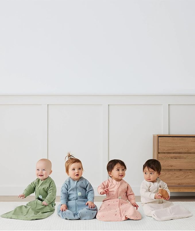 ergoPouch 3.5 Tog Jersey Sleeping Bag – Arms-Out Baby Sleep Sack – Soft, Breathable & Comfortable (3-12 Months, Oatmeal Marle)