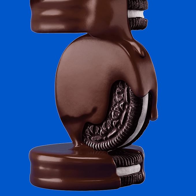 OREO Fudge Covered Chocolate Sandwich Cookies, 7.9 oz