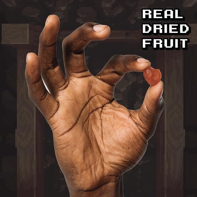 Final Boss Sour Candy, Sour Strawberries, 10 Pack, Level 3, Fruit Chews with Real Dried Fruit, No Artificial Colors or Flavors, Low Calorie Snack for Kids, Teens, Adults, Lunch Boxes & On The Go