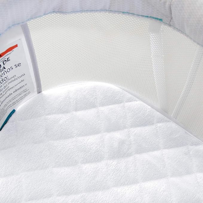 Bassinet Mattress Pad Cover Compatible with Dream On Me Karley (Plus Portable) Bassinet, Waterproof, 2 Pack, Ultra Soft Surface, Breathable and Easy Care