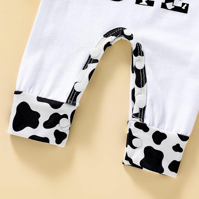 GRNSHTS Newborn Baby Girl Romper Infant Letter Print Jumpsuit Floral Bodysuit+Hat+Headband+Gloves Coming Home Clothes Outfits