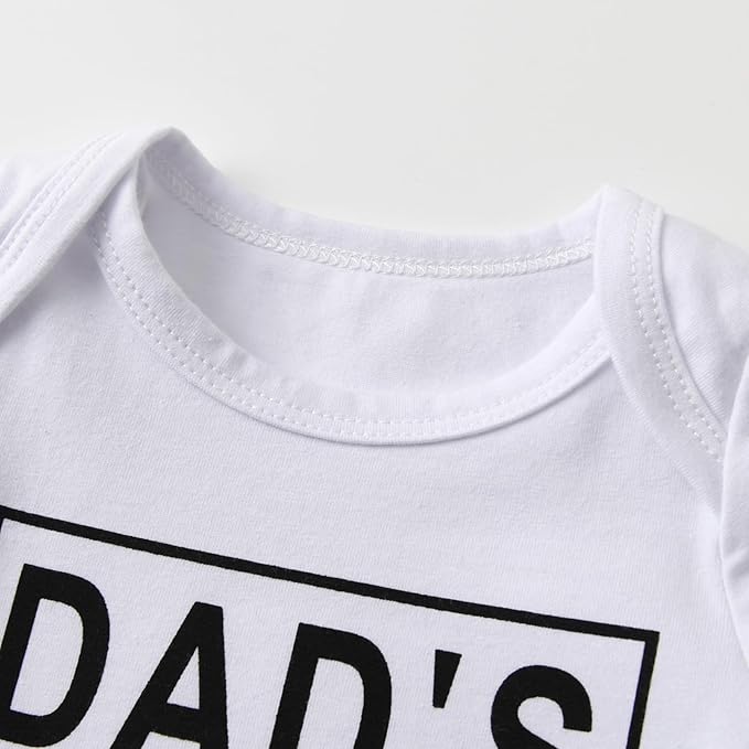 KuKitty Newborn Infant Baby Boy Clothes Long Sleeve Romper + Pants + Hat 3PCS Outfits Set