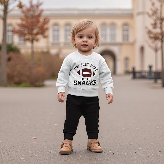 CIYCUIT Toddler Baby Boy Clothes Long Sleeve Sweatshirt Pants Set Fall Winter Outfits