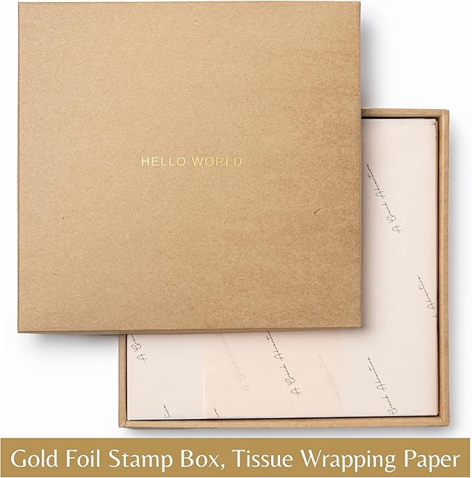 Linen Gender Neutral | Minimalist Keepsake Memory Book Photo Album for Baby Boy or Girl First 5 Years – A Milestone Book to Record Every Event from Birth to Age 5 (Linen)